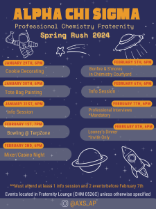 Rush Poster Spring 2024