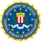 This document shows the logo of the U.S. Federal Bureau of Investigation